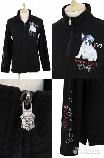 Толстовка Поло Karl Kani HipHop Оригинал USA New