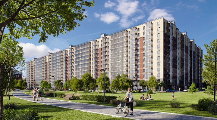 Квартира-студия, 26,8 м², 9/12 эт.