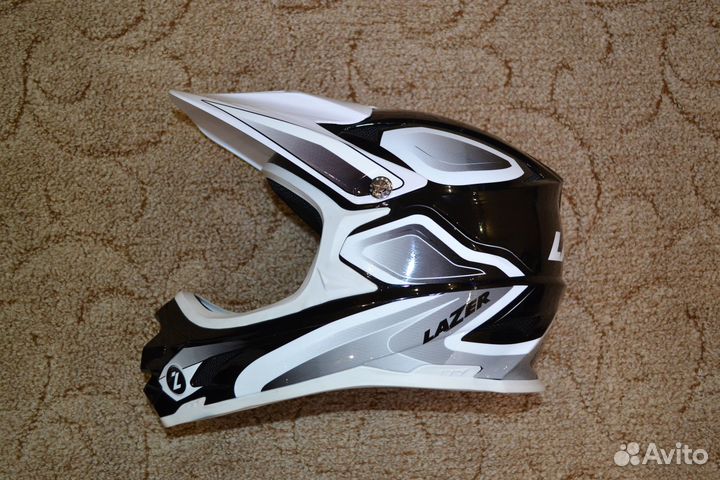 Шлем Lazer phoenix+ (черно-белый)