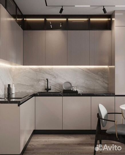 Функциональный кухонный гарнитур