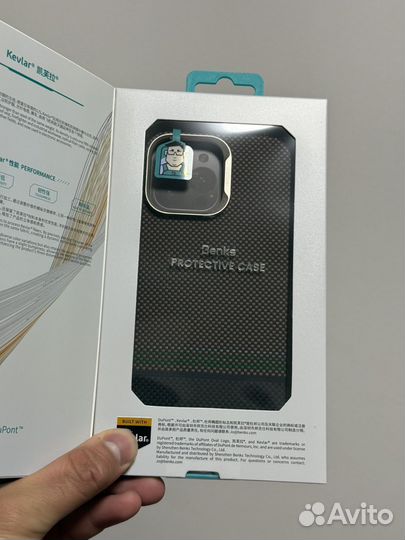 Чехол Benks Kevlar на iPhone 16 Pro Max MagSafe