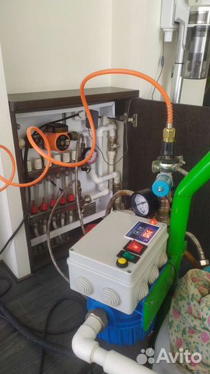 Промывка системы отопления дома