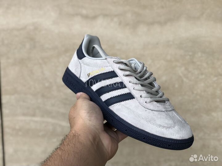 Кроссовки adidas handball spezial grey navy