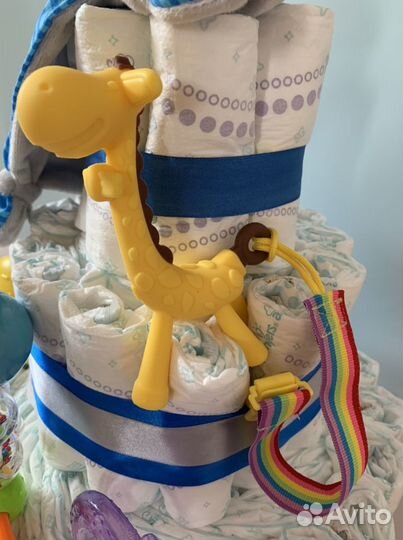 Подарочный набор Торт из Памперсов