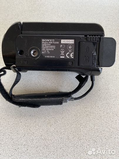 Видеокамера sony HDR - PJ220E