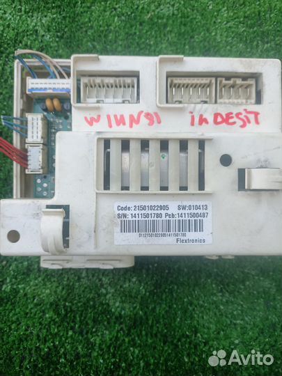 Модуль стиральной машины indesit wiun81