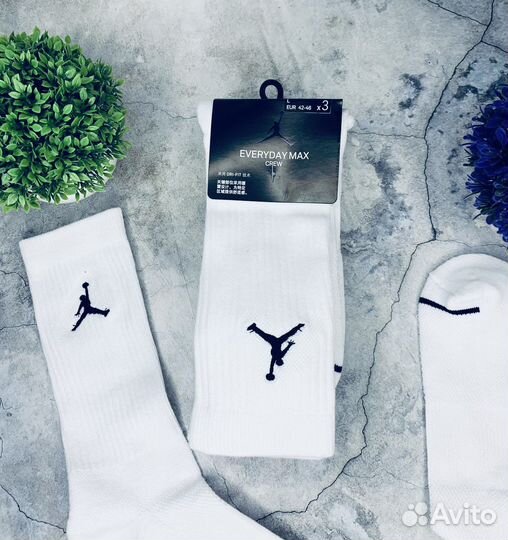 Носки оригинал Nike Jordan белые