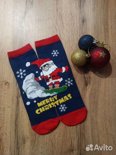 Новогодние носки