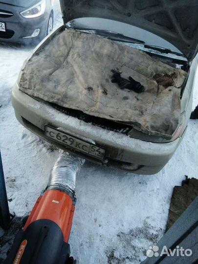 Отогрев авто