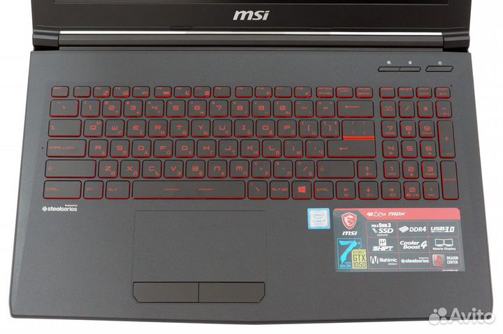 MSI 15.6 i5-7300HQ 4яд4пот GTX1050 8Gb SSD128 1Tb