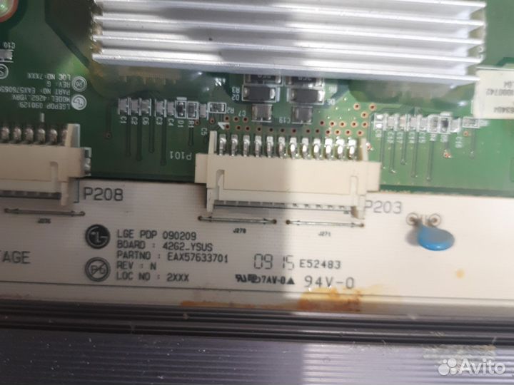 Lg 42pq200r на запчасти