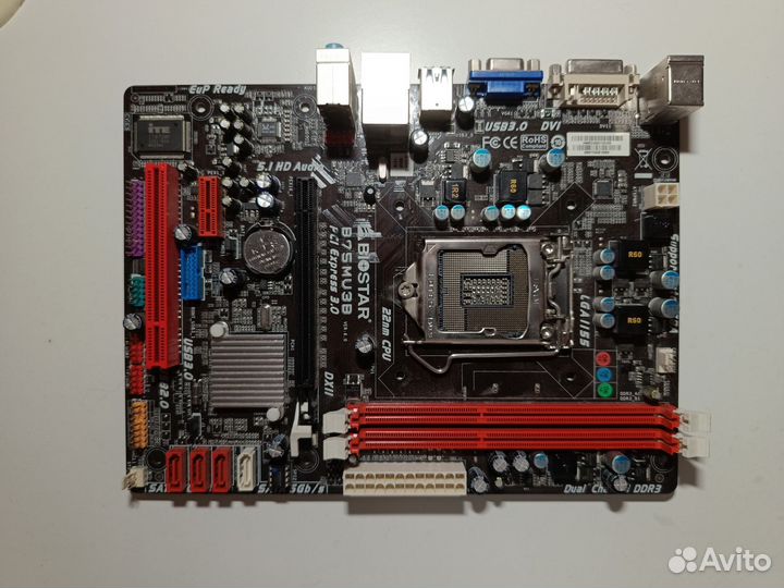 Материнская плата biostar