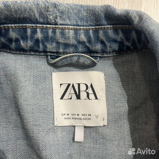 Джинсовая куртка Zara размер М