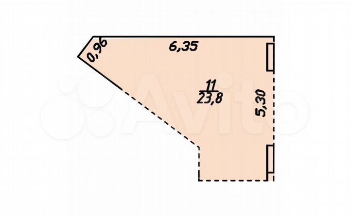 Машиноместо, 24 м²