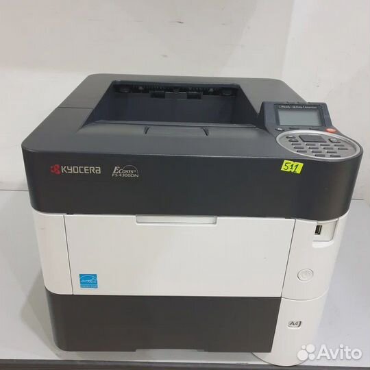 Принтер Kyocera FS-4300DN картридж до 25000 стр