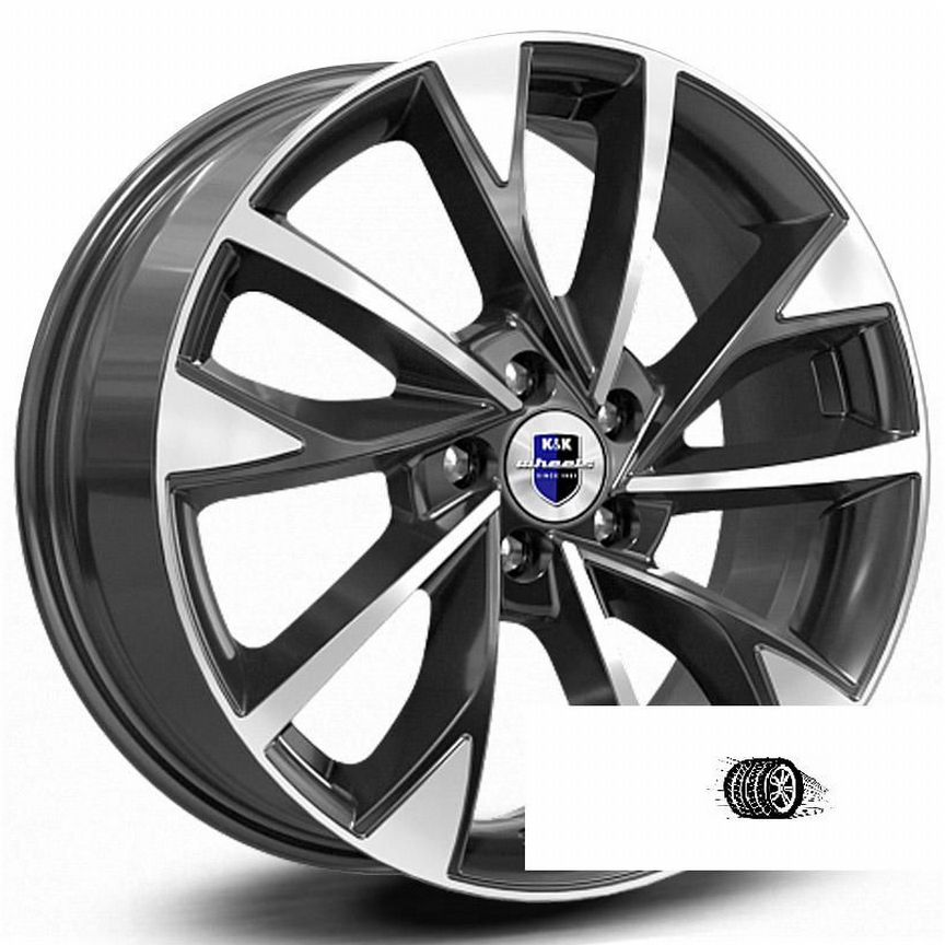 Литые диски K&K 7×R17 5×108