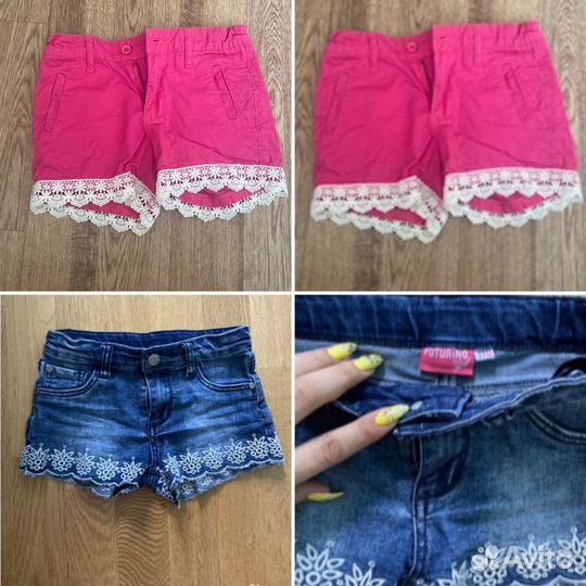 Шорты на девочку 5-6 лет