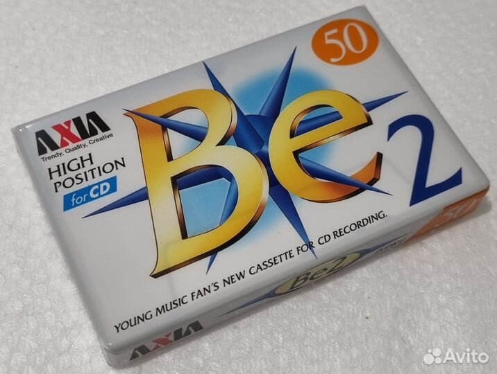 Axia BE2 50 Аудиокассета Японский рынок (Fuji)