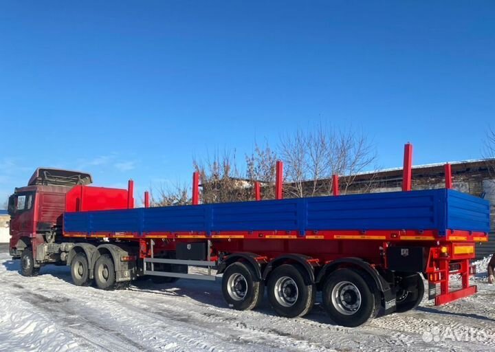 Полуприцеп бортовой Политранс ТСП 94171, 2023