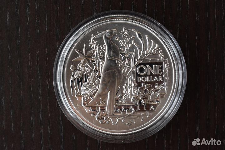 Австралия 2021 гербы серебро