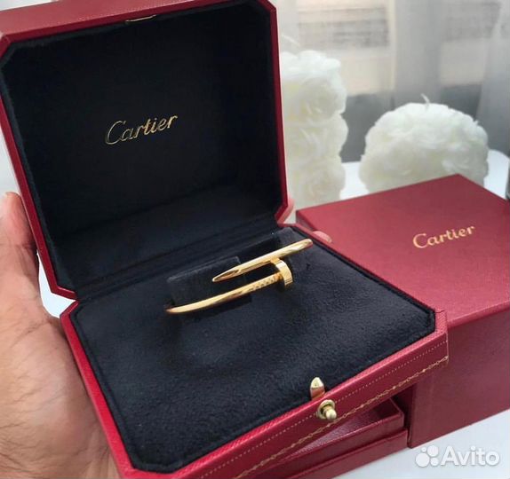 Золотой браслет Cartier 585 пробы 30.11 гр