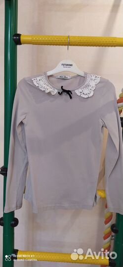 Блузки школьные 116-122 пакетом