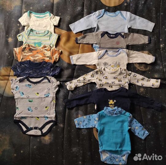 Детские вещи пакетом 50-68