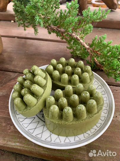 Массажное мыло с люфой