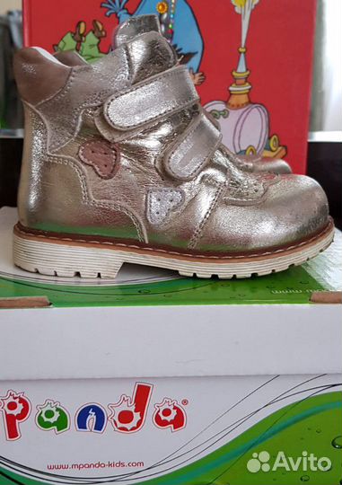 Ботинки для девочки Mr. Panda, размер 21