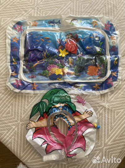 Матрасик и круг для малышей