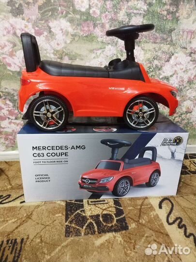 Детский автомобиль mercedes толокар