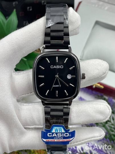 Часы casio vintage чёрные