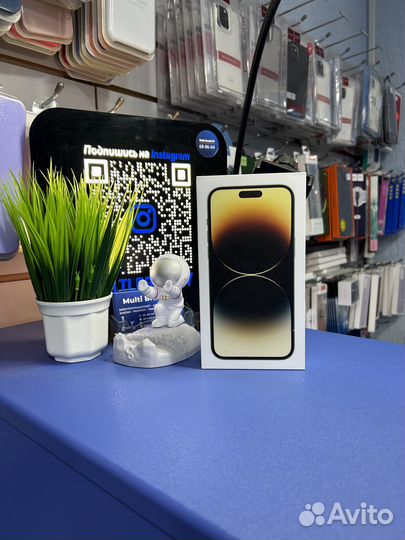 iPhone 14 pro max 128 gb Gold E-Sim арт.85684