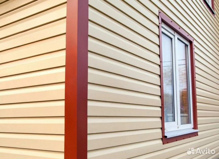 Металлический сайдинг Эко-Брус