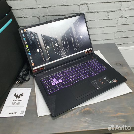 Игровой Asus TUF Gaming A17 RTX3050/32GB/512GB