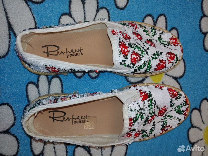 Мокасины женские 37 размер