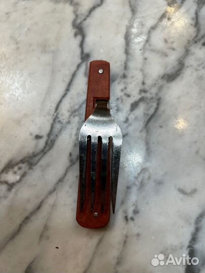 Вилка из туристического набора СССР