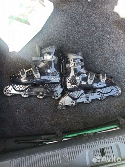 Роликовые коньки roces раздвижные