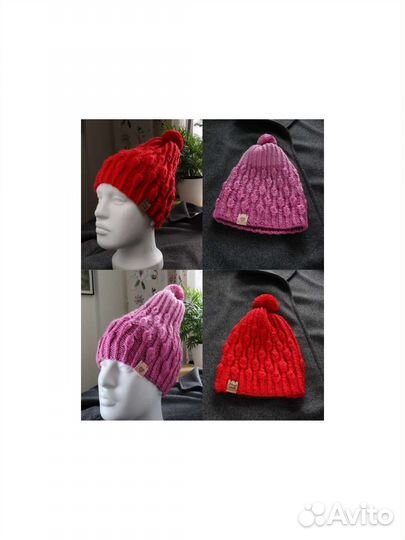 Шапка с помпоном