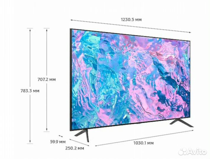 Телевизор Samsung UE55CU7100U