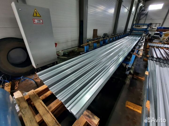 Профнастил оцинкованный окрашенный Н-57 0,7х750