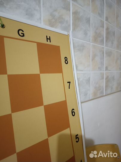 Шахматная доска магнитная бу