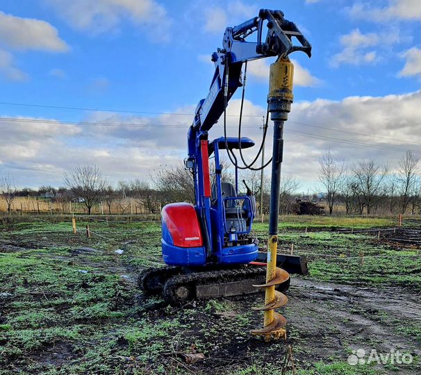 Услуги экскаватора мини