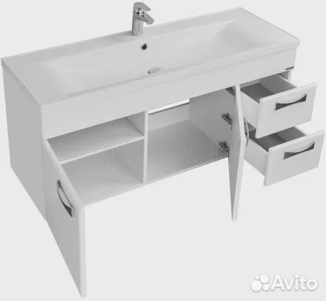 Тумба с раковиной aquaton (Акватон) 1a1106k2dr010