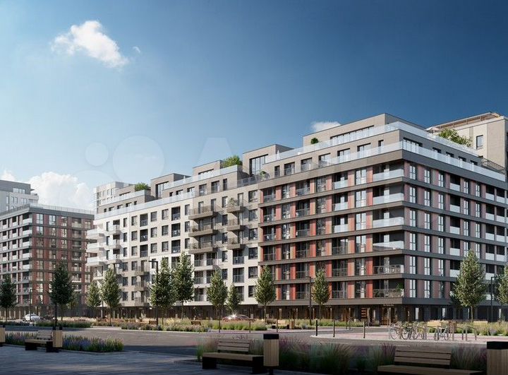 3-к. квартира, 113,7 м², 6/17 эт.