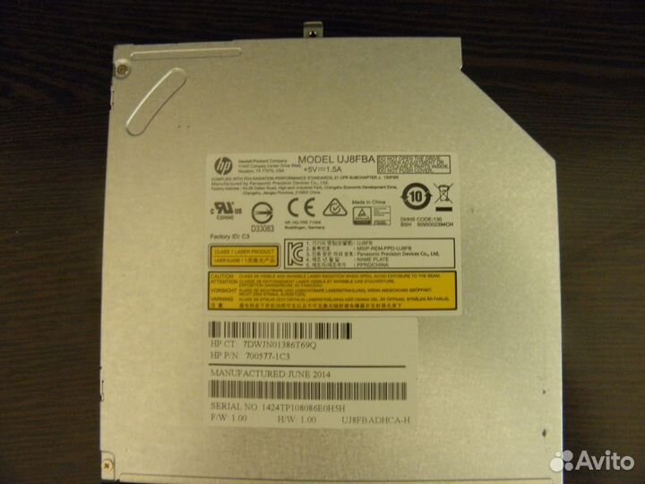 Dvd привод для пк/ноутбука