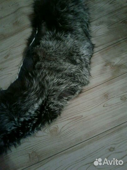 Воротник чернобурка