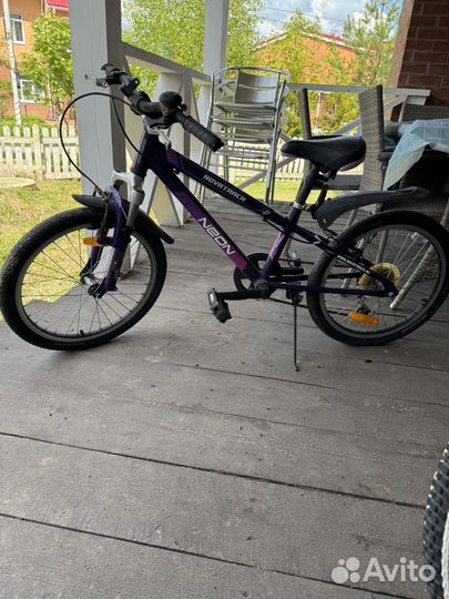 Велосипед детский подростковый Novatrack Neon 20