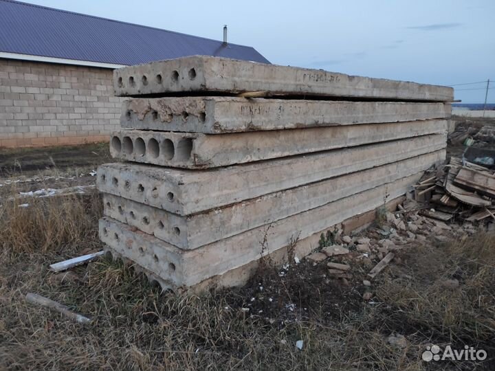 Плиты перекрытия бу