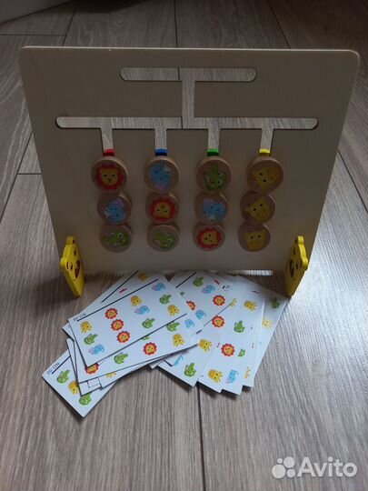 Деревянная развивающая игра